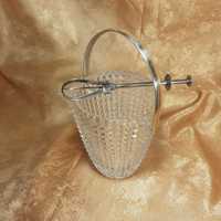 Frapiera cristal, Art Deco, vintage