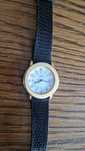Ceas lux vintage ,,must de Cartier"ronde,aur vermeil,quartz,original