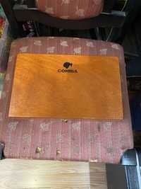 оригинална стара дървена кутия за пури хумидор кохиба