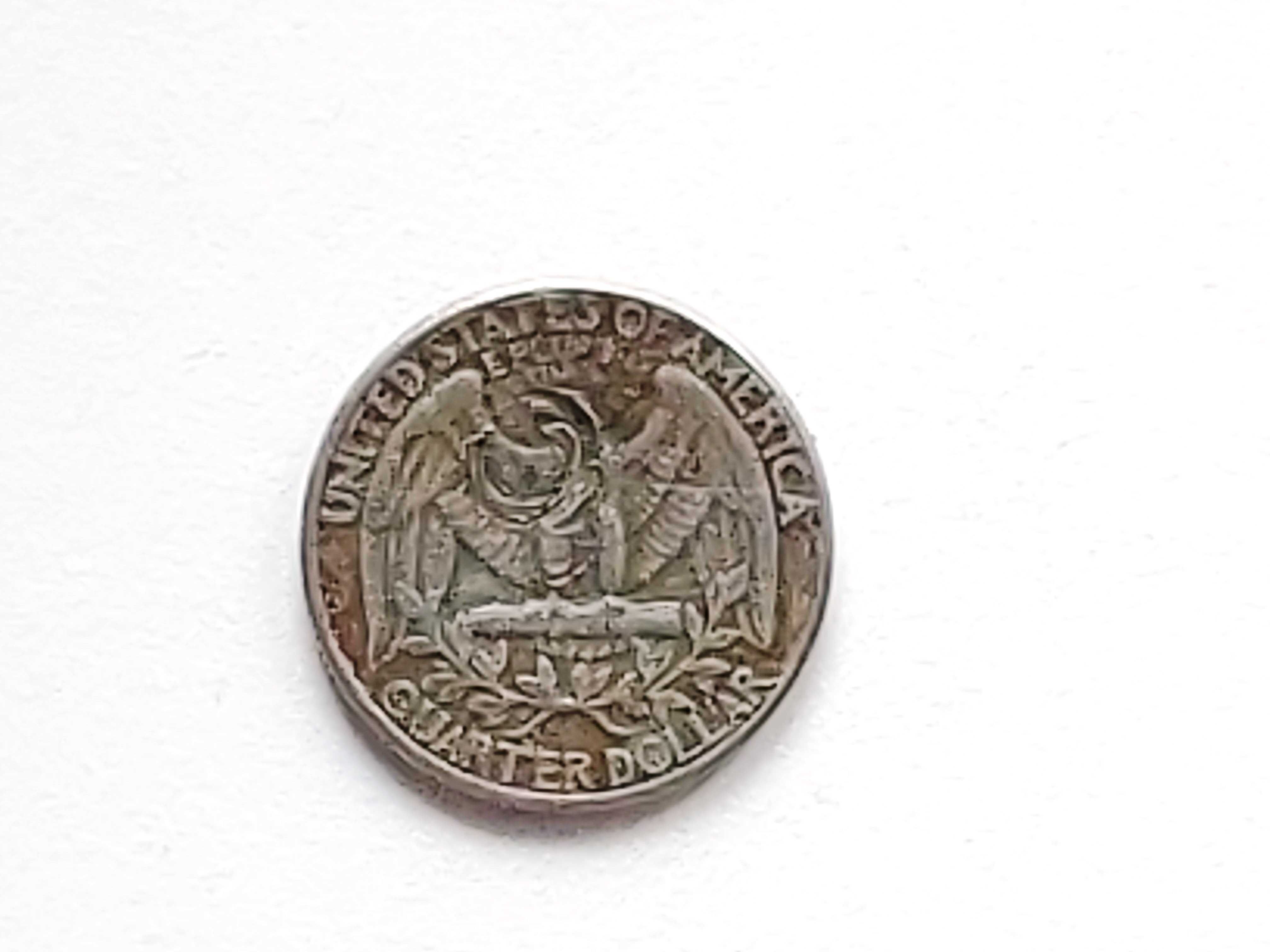 Монети Четвърт долар 1991 2 нови пенса 1981 2,50 ескудо 1962