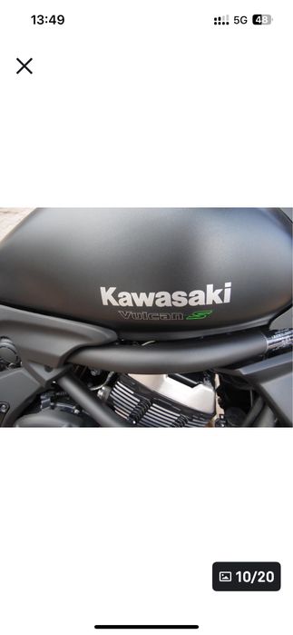 KAWASAKI VULCAN S 9 mii km An fabr 2022 650 cm