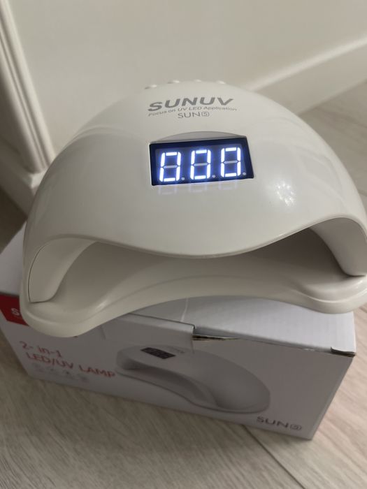 Универсальная LED/UV лампа нового поколения SUN 5, оригинал