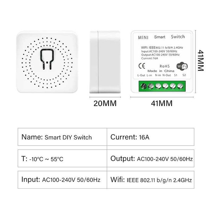 Wi-Fi Smart превключвател eWeLink. Българско ръководство