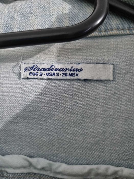 Geaca scurta denim Stradivarius