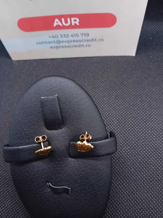 (ag15) cercei 14k 0.66 grame b32556