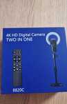 Camera web 4k cu telecomanda