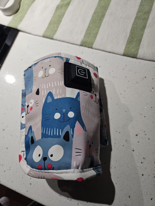 Преносим нагревател за шишета за вода или мляко USB кабел за кола