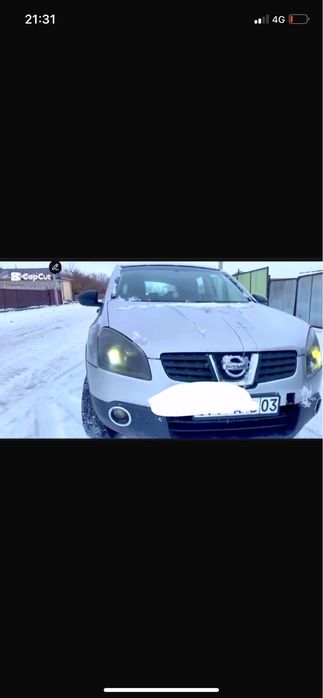 Нисан кашкай 2007г