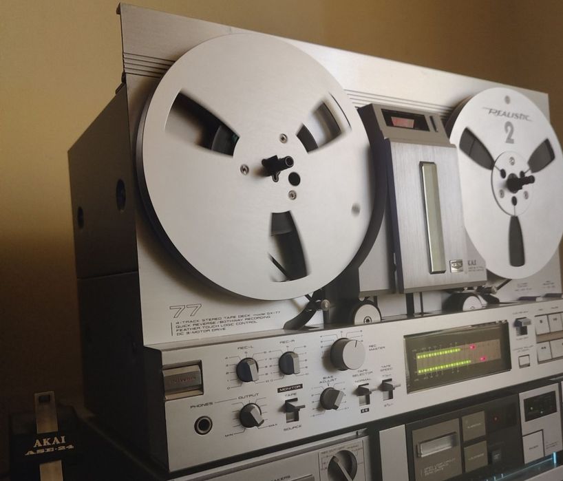 Akai GX-77 stare estetica și tehnică ok