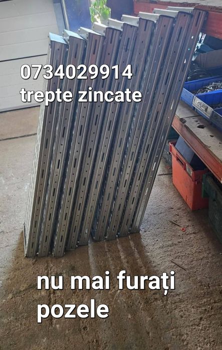 Trepte zincate zincate