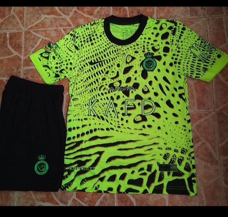 CR7 детско юношески футболни екипи Ал Насър НОВО сезон 2025-26 година