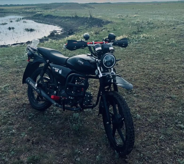 almotor 110 куб почти новый
