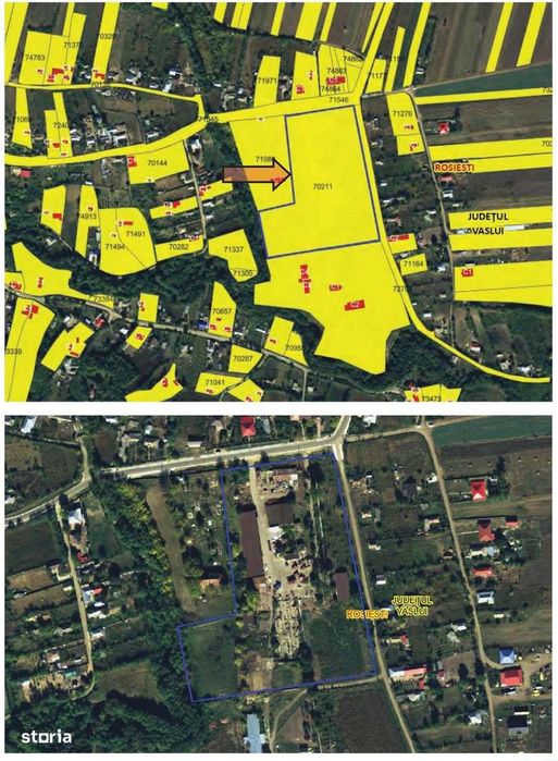 Teren intravilan Rosiesti, jud. Vaslui - Anunt sedinta supraofertare
