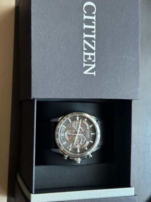 Vand ceas Citizen EcoDrive Chronograph, 45mm, di
