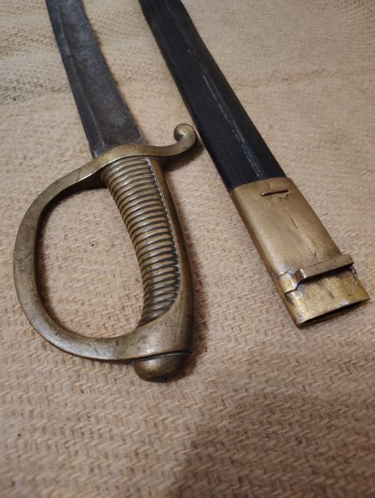 Sabie briquet napoleoniana cu teaca