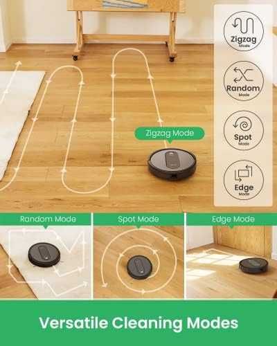 Vactidy T6 робот прахосмукачка силно засмукване автоматично зареждане