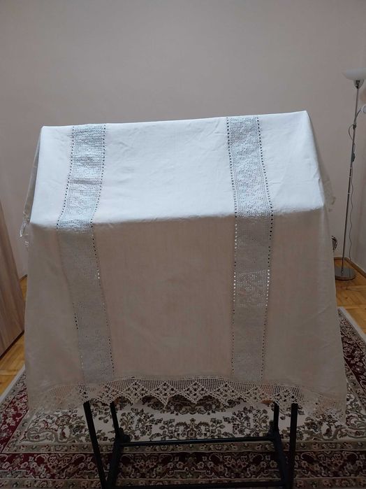 Vand feţe de masă vechi din canepă