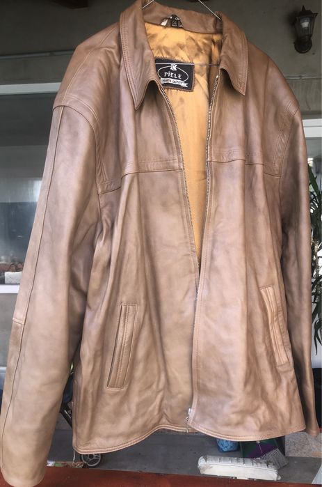 Jacheta piele maro