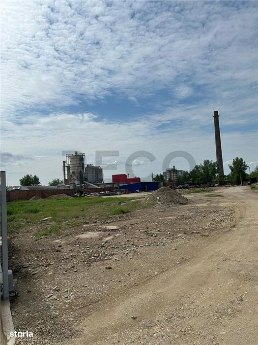 RECO  teren industrial cu o hala noua si post trafo
