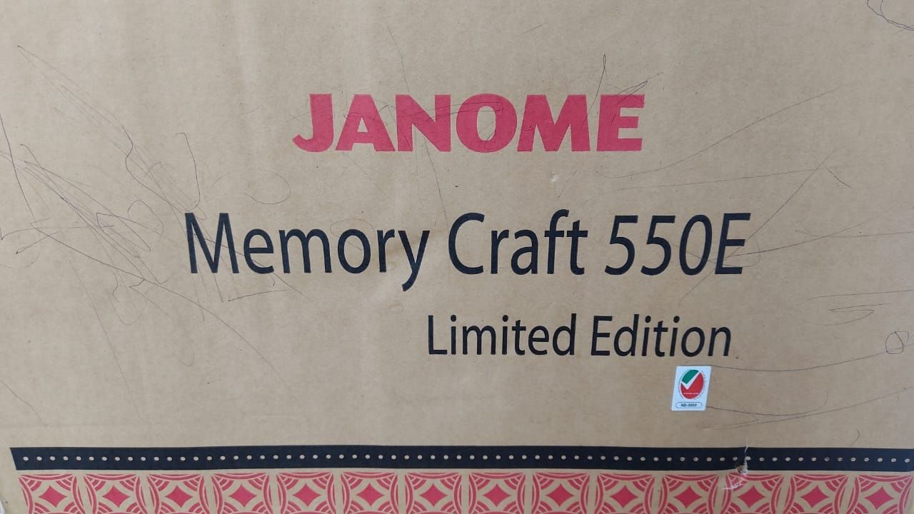 Janome Memory Craft 550E