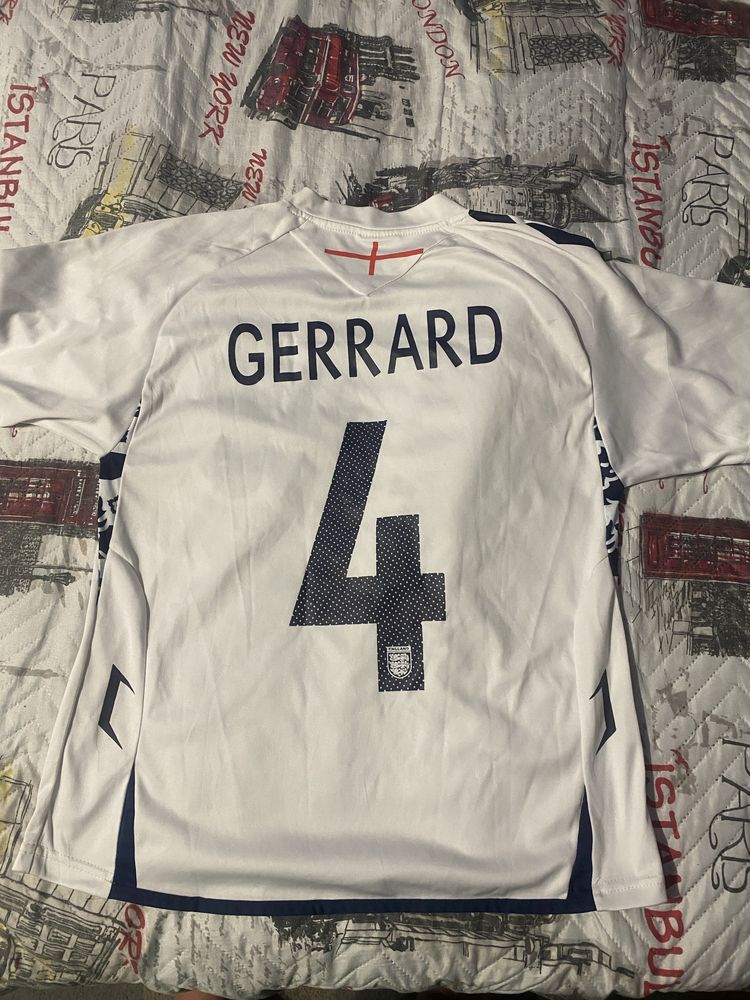 Ретро Тениска на Англия ( Gerrard)