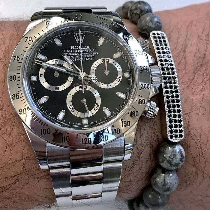 Rolex daytona cosmograph stainless steel