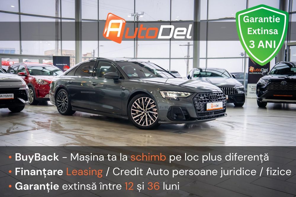 Audi A8 Audi A8 60 TFSIe / Quattro / Volan încălzit / LED / Trapă / Cameră