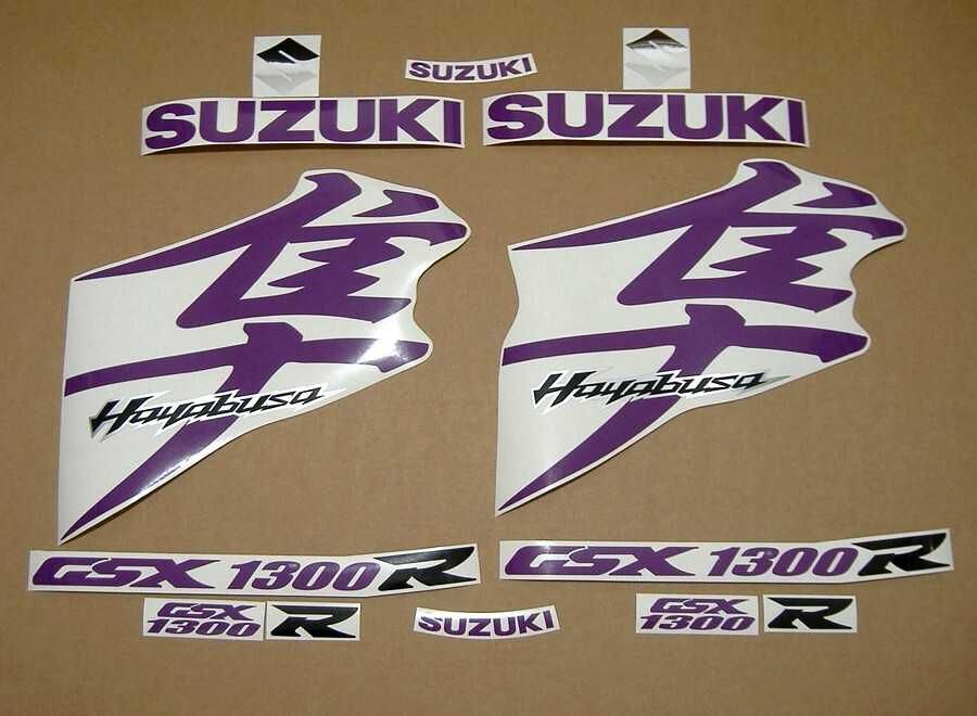 Стикери Сузуки Хаябуса 2-ра генерация различни цветове Suzuki hayabusa