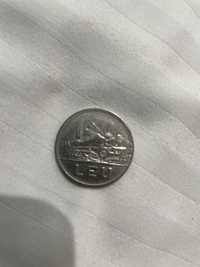 Moneda 1 leu din 1966