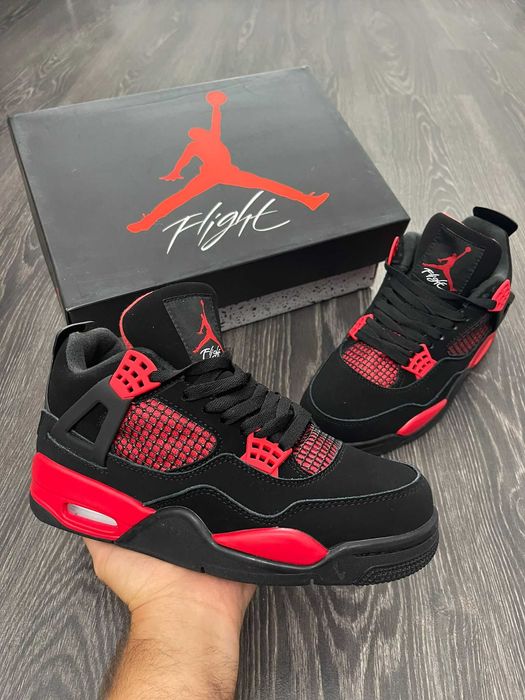 Jordan 4 Red Thunder- NOU - verificare colet