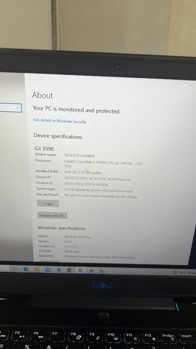 Laptop Dell G3 Amanet BKG