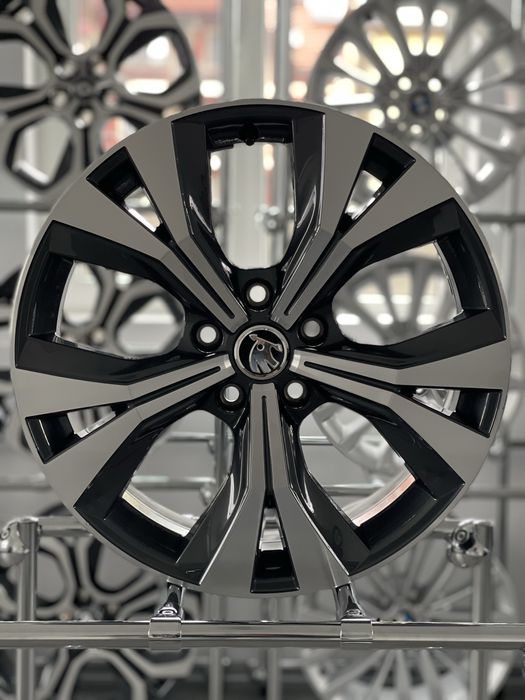 Jante R18 Originale 5X112 Skoda Kodiaq Karoq Superb Octavia 2 3 4 Yeti