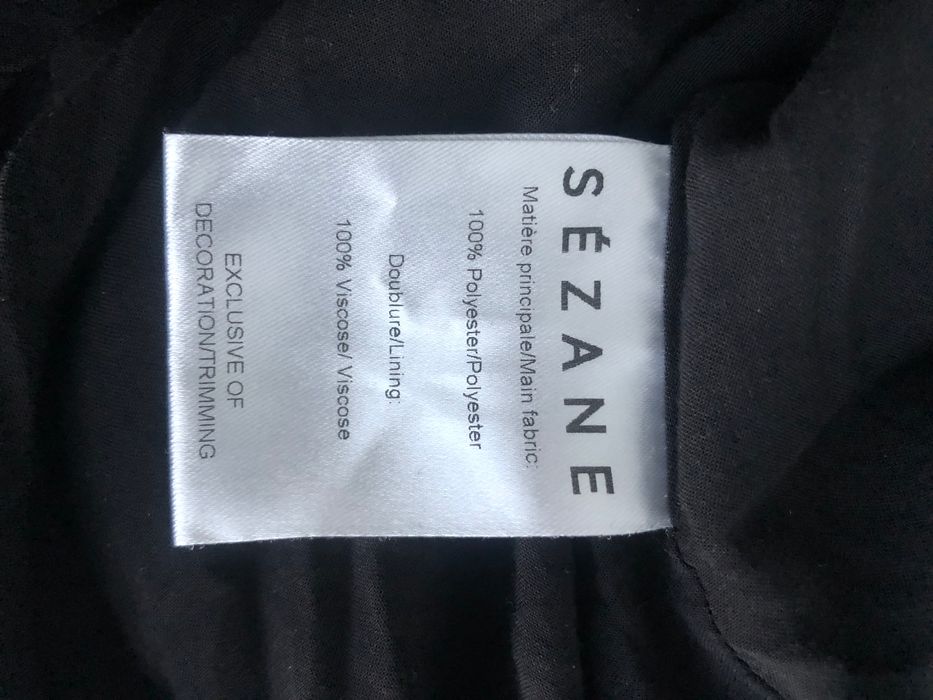 Rochie neagră Sezane, mărimea 36