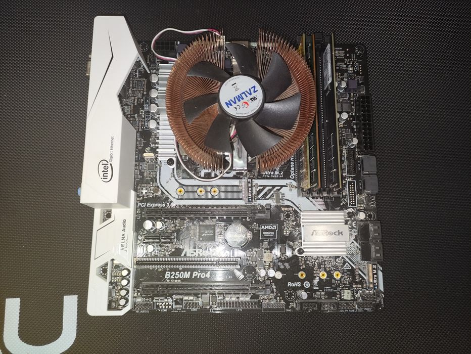 Процессор мат. плата  и память