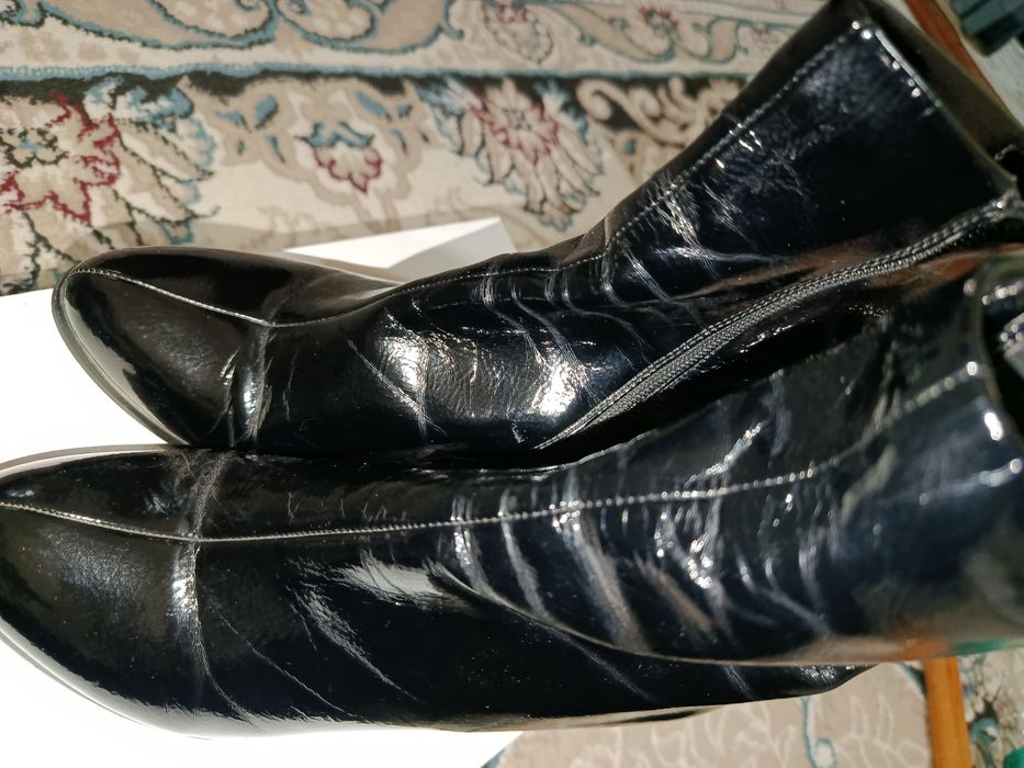 Қора кожа полсапок