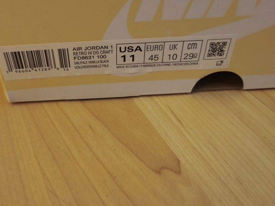 Jordan 1 High Og Craft Vibrations of Najira