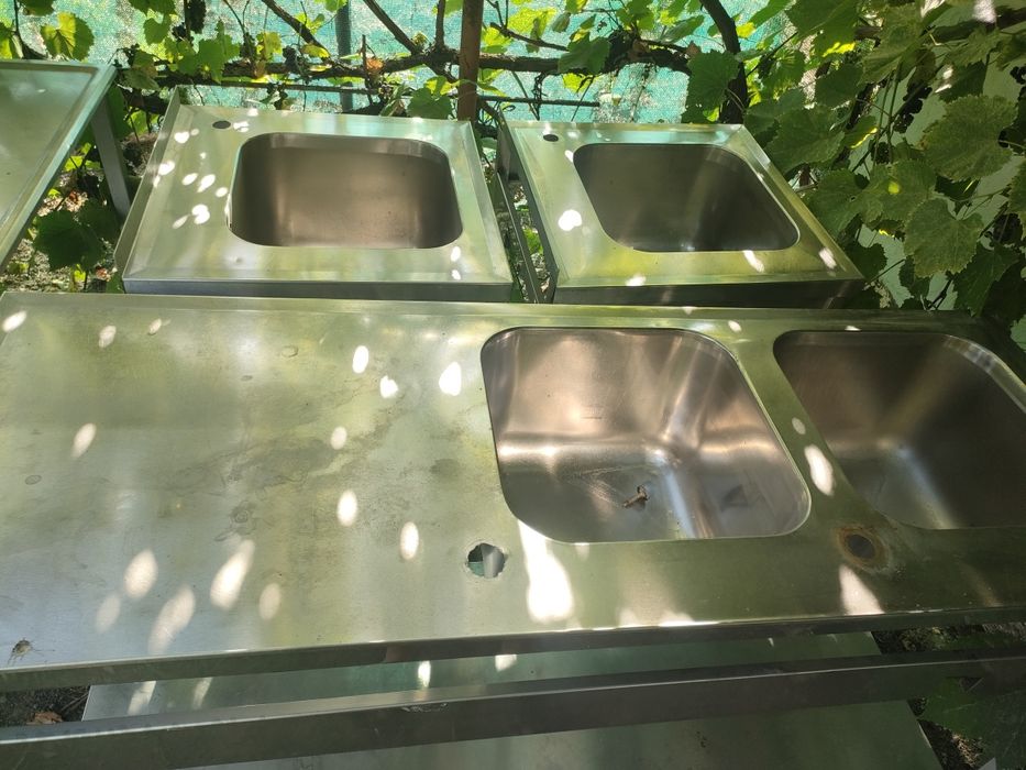Chiuvete inox, masa inox