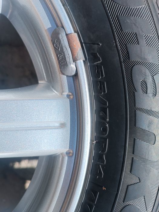 Shinalar, Balonlar, diskalari bilan, Hankook, optimo 155/70R14 gʻildir