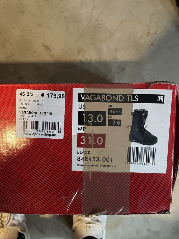 Сноуборд обувки Nitro Vagabond TLS 46