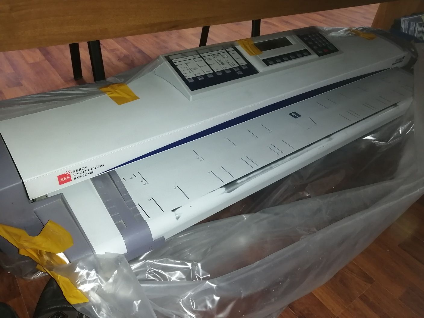 Сканер Xerox synergix, широкий формат.