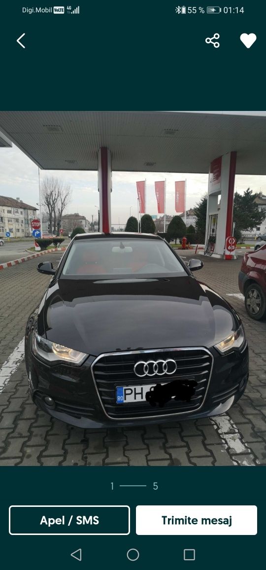 Vând Audi A6 C7 4G 2.0D 177cp, automat