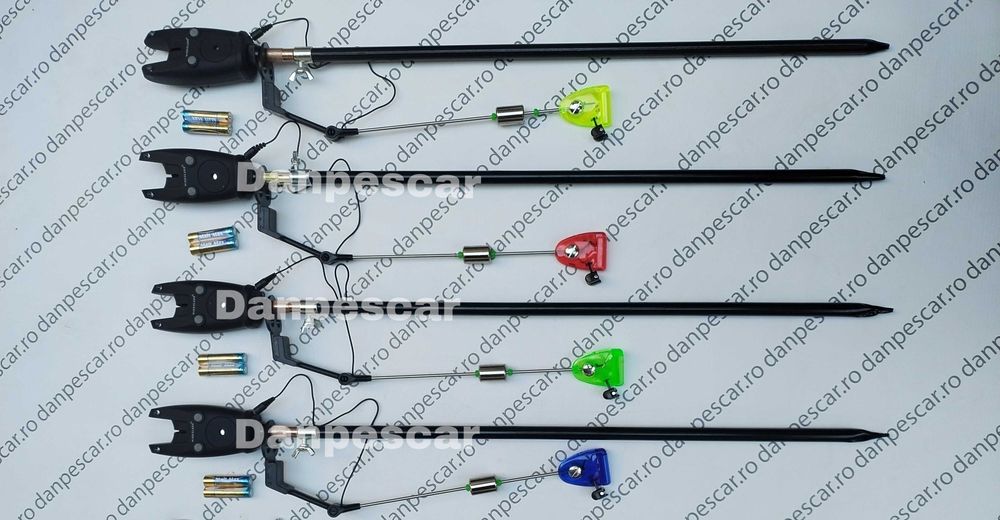 Set 4 Avertizori WINDBLADE 616 +4 swingere MKM2 cu iluminare si 4 Tije