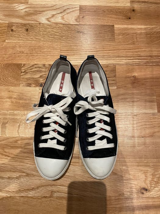 Vand tenisi Prada originali, mărime 40 bleumarin