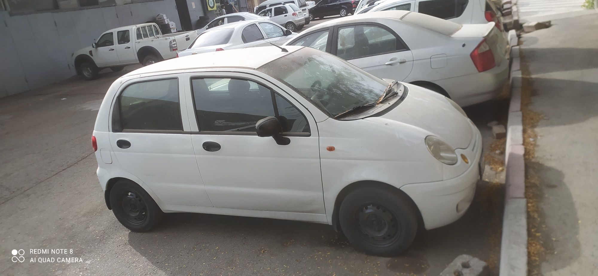 Matiz 2010 prastoy uchtali rangi oq gazi bor