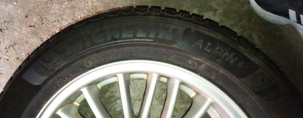 Jante BMW X3 cu cauciucuri Michelin Alpin 6 iarna