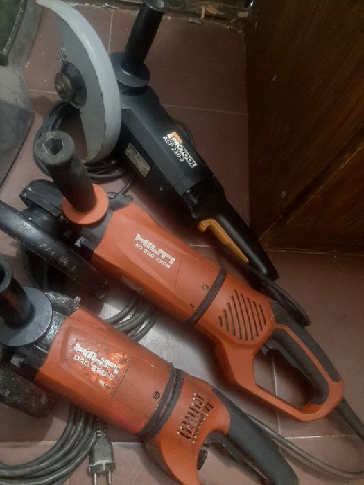 Мощни големи ъглошлайфи