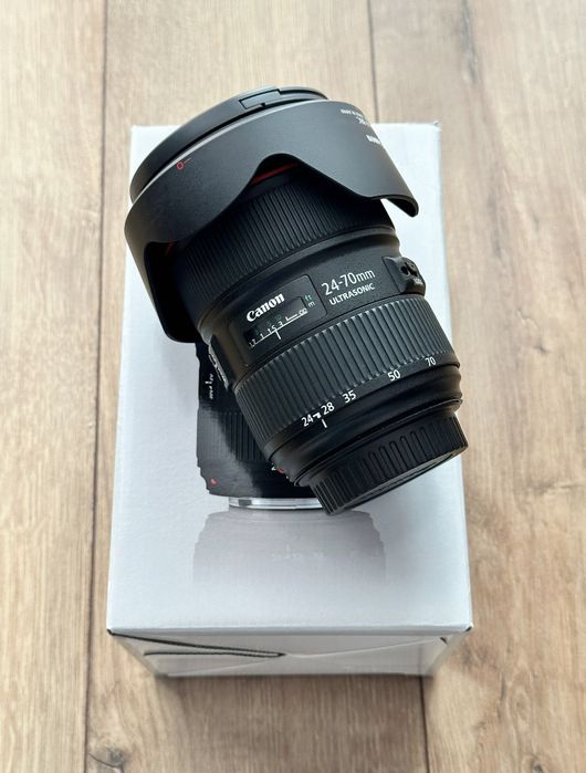 Obiectiv Canon 24-70mm f2.8 ii ca nou schimb cu RF