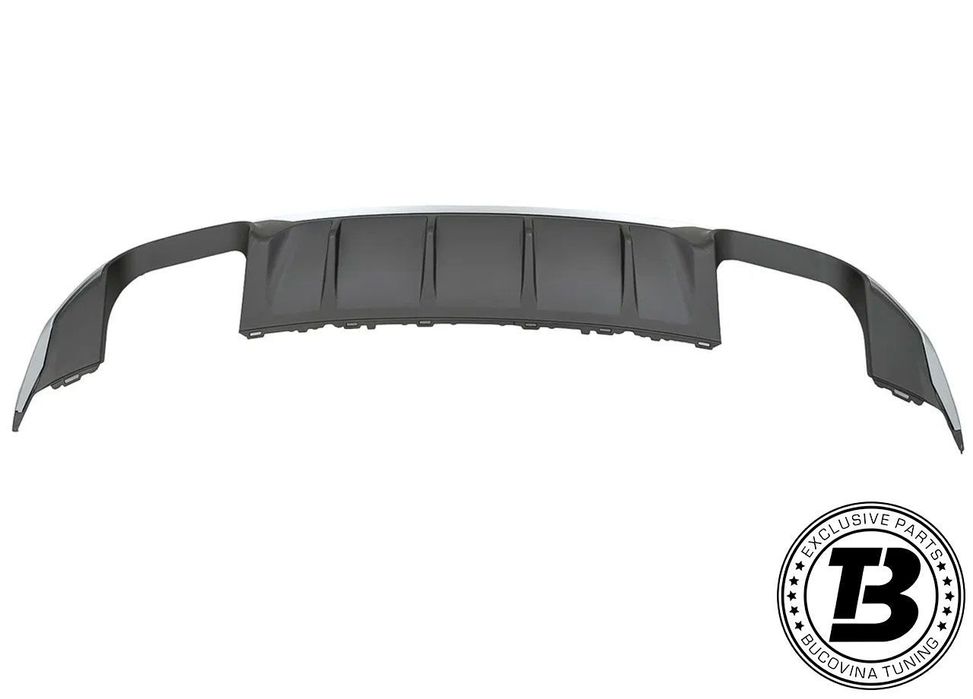 Difuzor Bara Spate cu Ornamente compatibil cu Audi A3 8V S3 Design