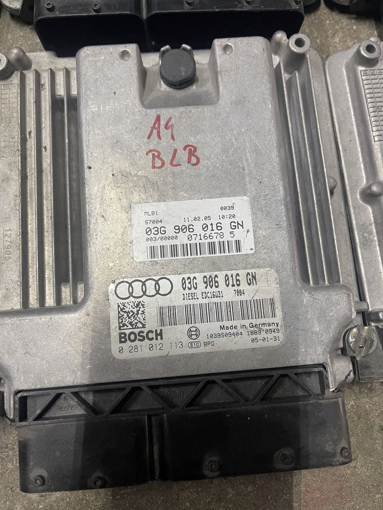ECU Calculator motor Audi 2.0tdi BRE,BLB 03G906016 JE,GC,JD,GN,KP,BF