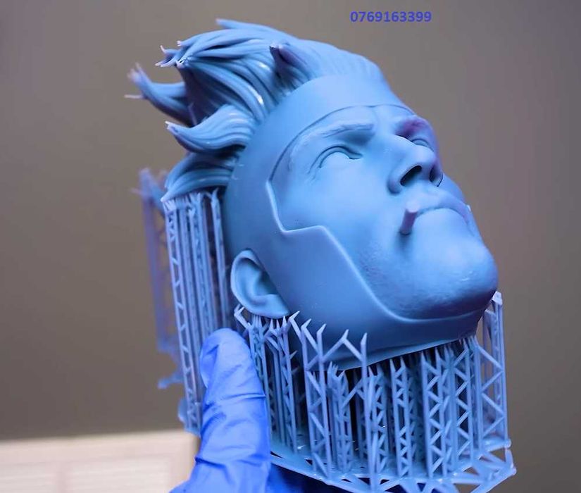 Printare 3D  780mm*780mm*530mm , frezare si debitare CNC 5 axe 3000 mm